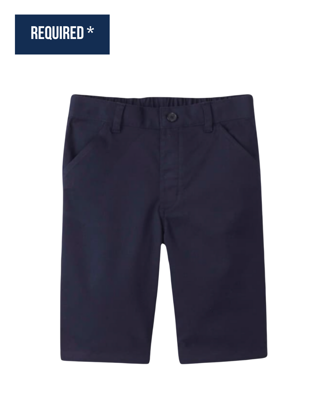 Girls Uniform Shorts with Elasticated Waist
