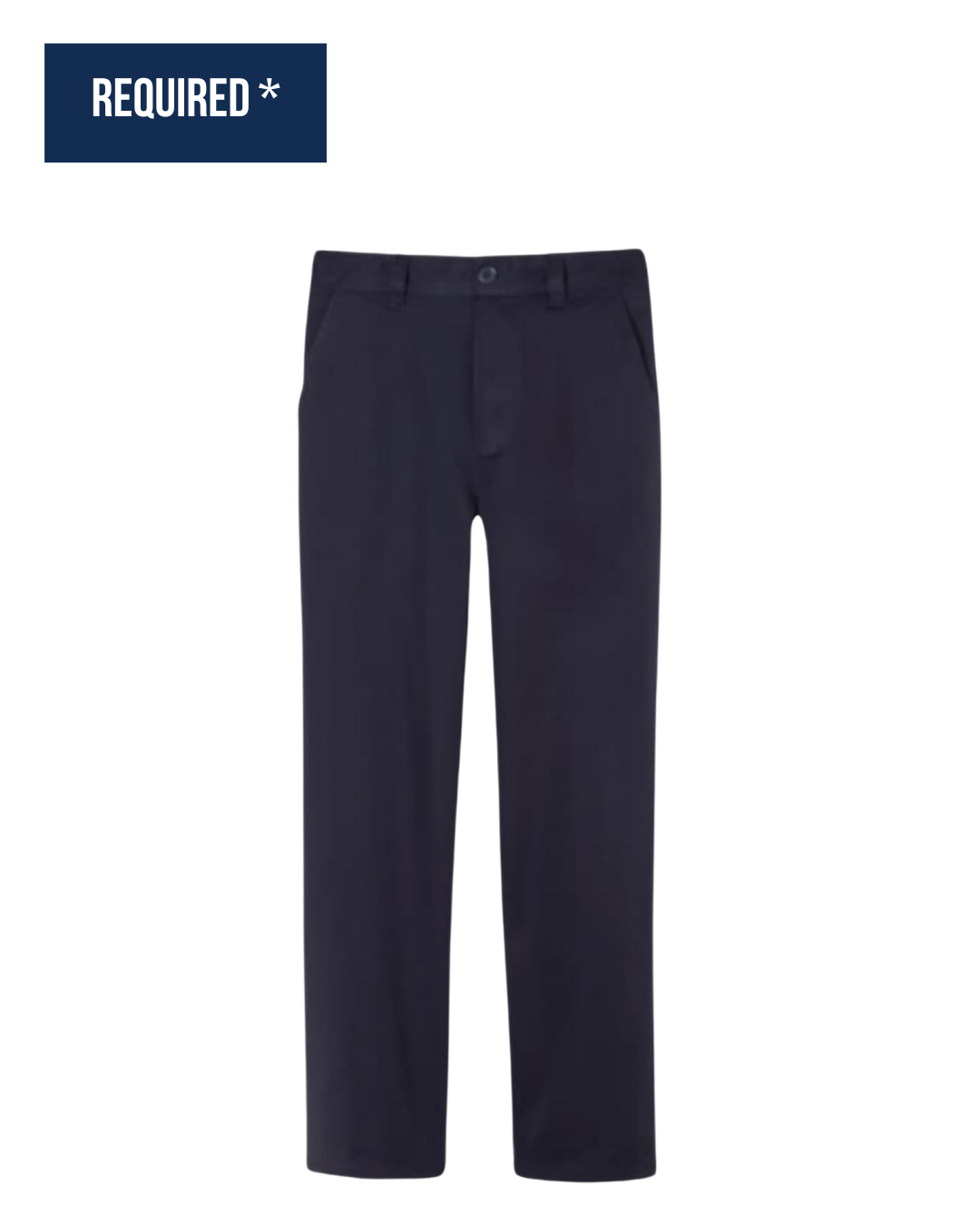 Boys Classic Pants with Elasticated Waist and Belt Loops